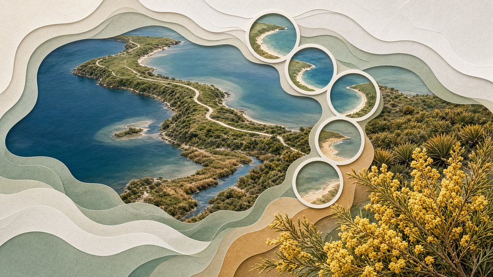 Illustrative community scene
